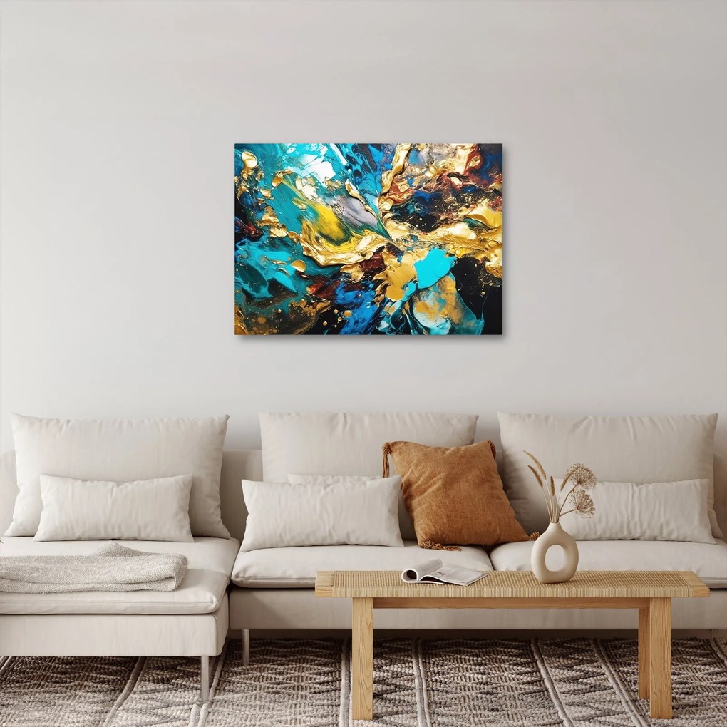 Tablou - Pictură în ulei texturată (70x50 cm)
