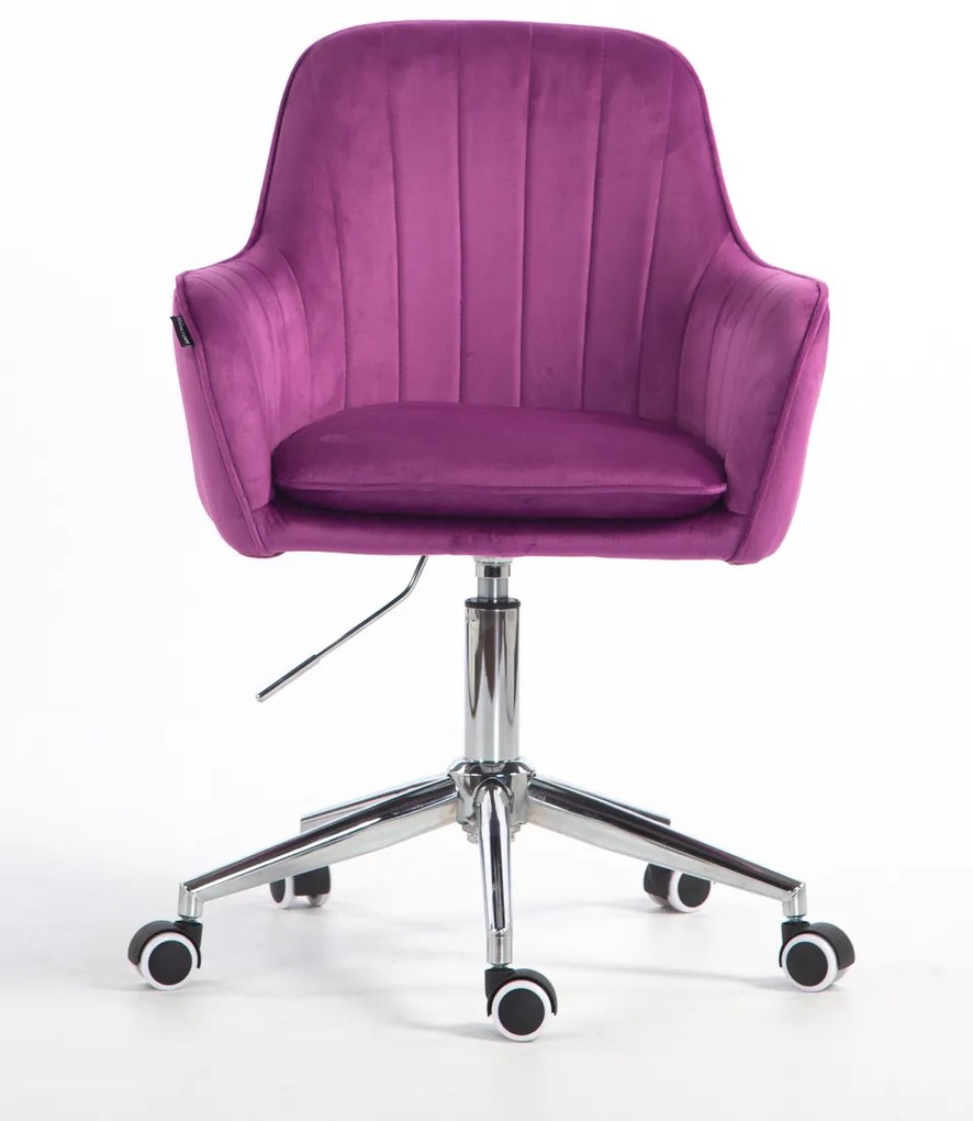 HR2022K Fucsia din Catifea Bază Cromata