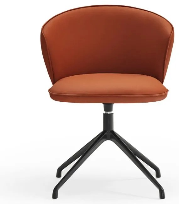 Set de scaune de sufragerie portocaliu 2 buc. tapițat Add – Teulat