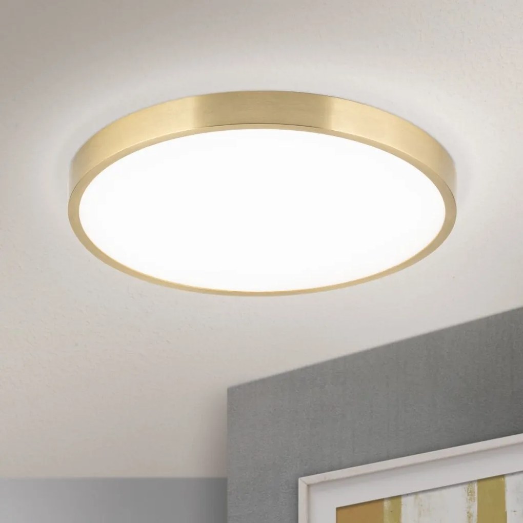 Plafoniera LED design slim BULLY D-28cm alama antique