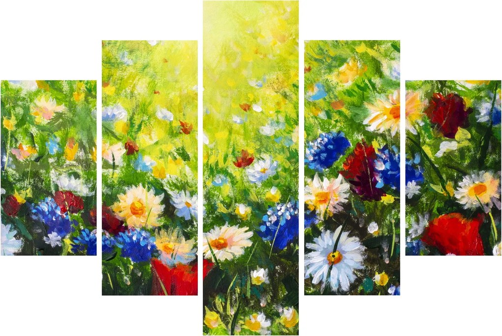 Tablou - Flori sălbatice (150x105 cm)