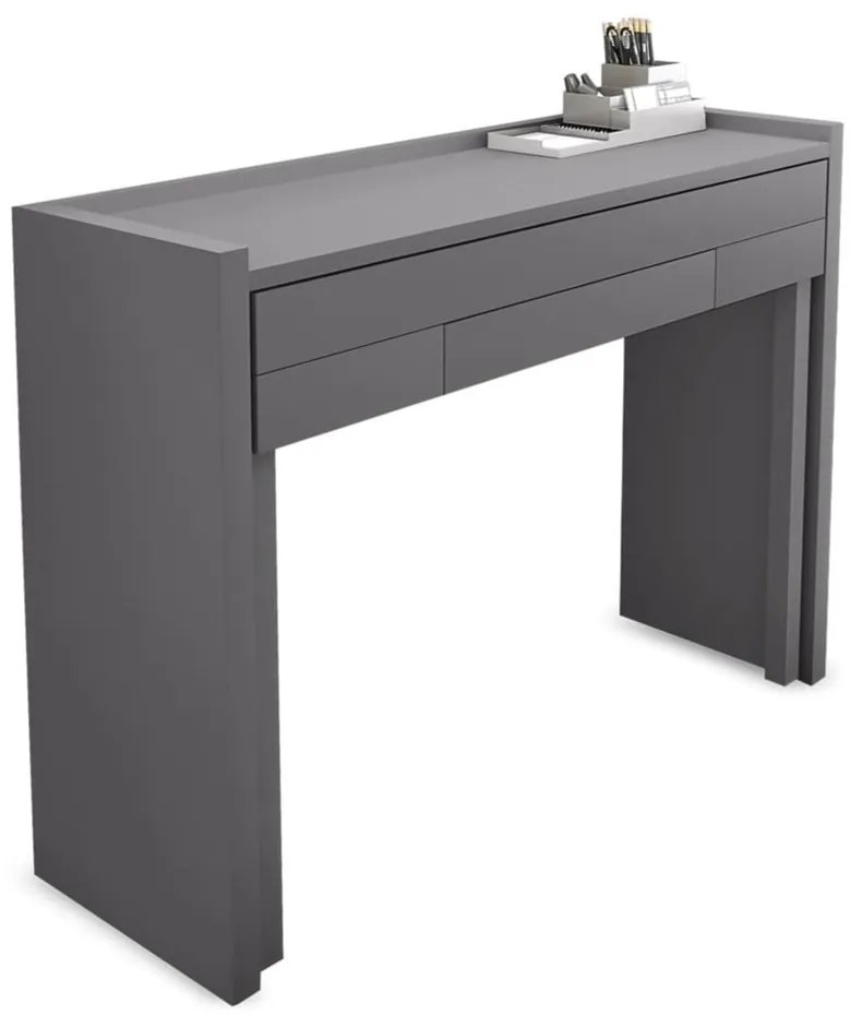 Birou gri 36x110 cm Mel - Woodman