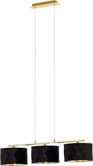 Eglo 39225 - Lustră DOLORITA pe cablu, 3xE27/60W/230V