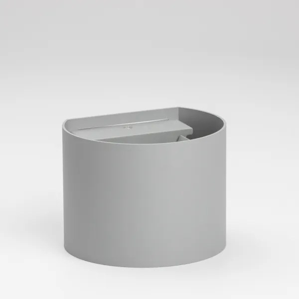 Aplică LED de exterior Brilagi RONDO LED/6W/230V gri IP54