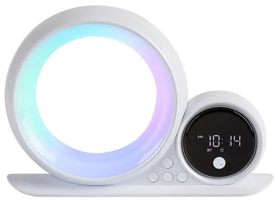 Lampă LED RGB de masă cu difuzor Rabalux 76109 WAKEWAY LED/5W/230V