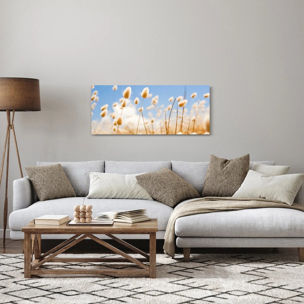 Tablou - Câmp de aur (120x50 cm)