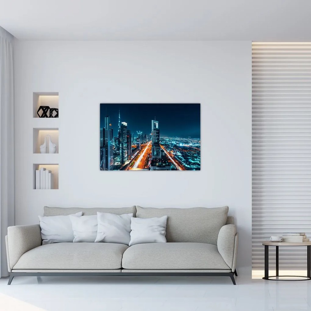 Tablou - Noaptea la Dubai (90x60 cm)