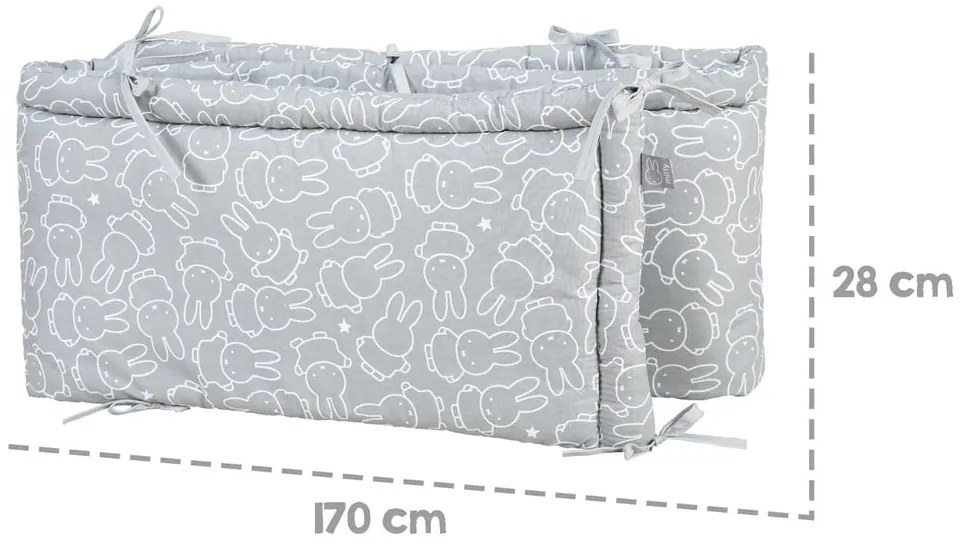 Mantinelă pentru pătuț 170 cm Miffy – Roba