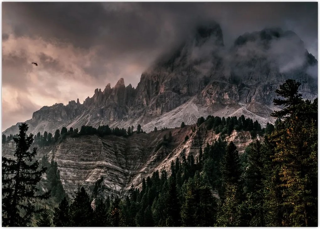 Tablou - Munții stâncoși (70x50 cm)
