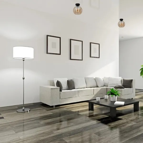 Plafonieră SOFIA 1xE27/60W/230V maro