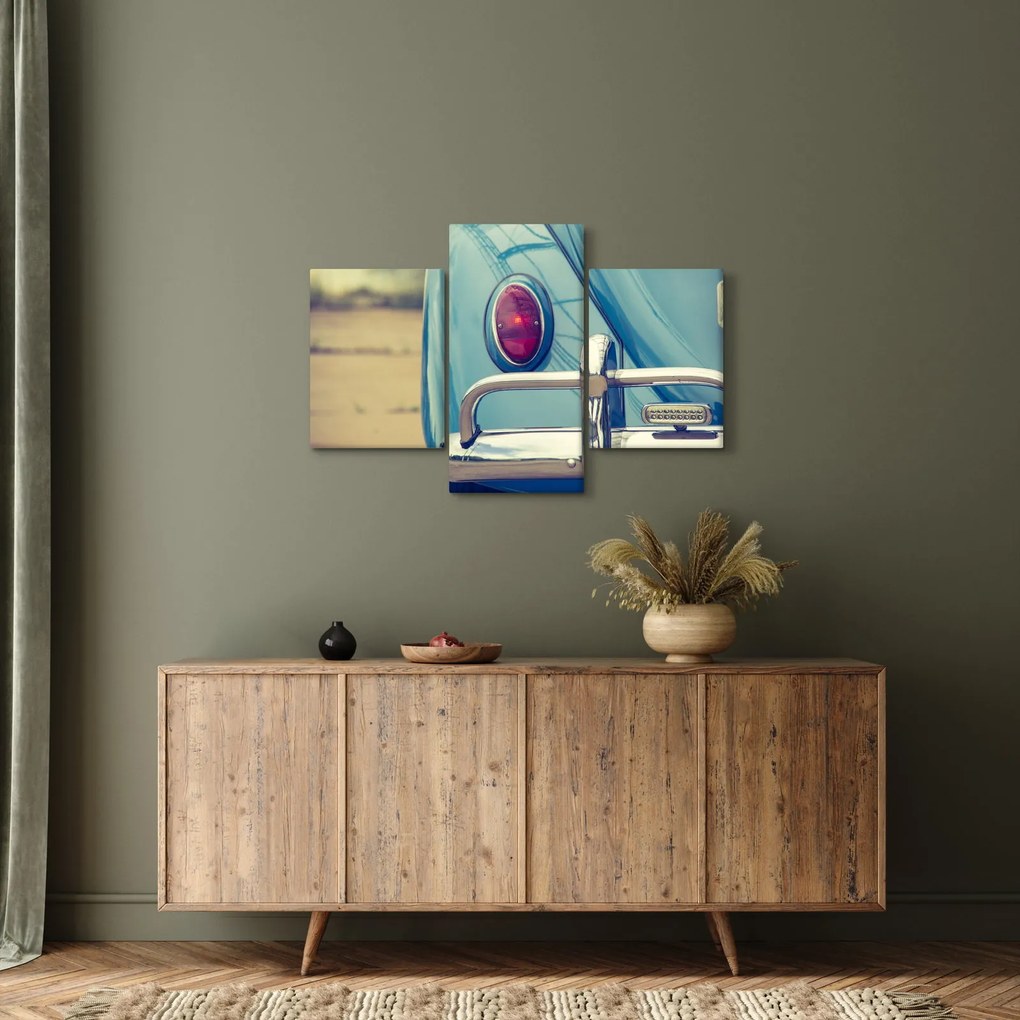 Tablou cu veteran turcoaz (90x60 cm)
