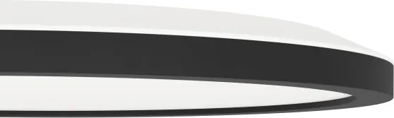 Eglo 31703 - Plafonieră LED RGBW dimabilă ROVITO-Z LED/14,6W/230V, neagră