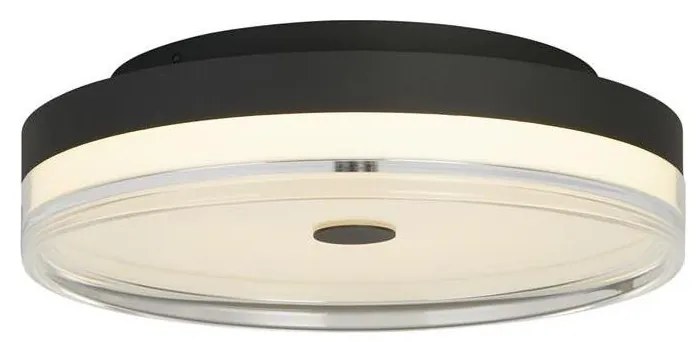 Searchlight 42651-30BK - Plafonieră LED CYPRUS, 21 W, 230 V, Ø 30 cm, neagră