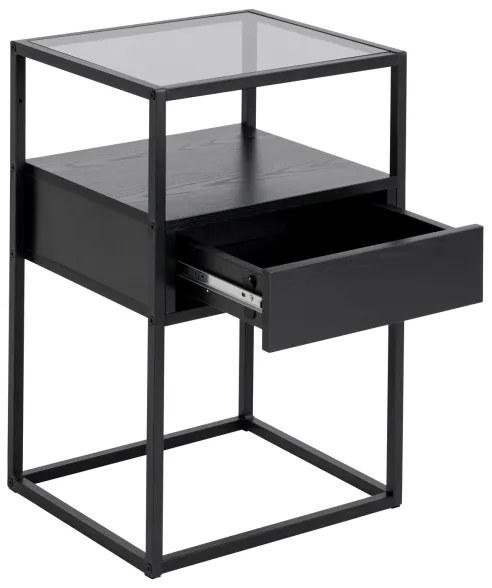 Noptieră ZEIN neagră