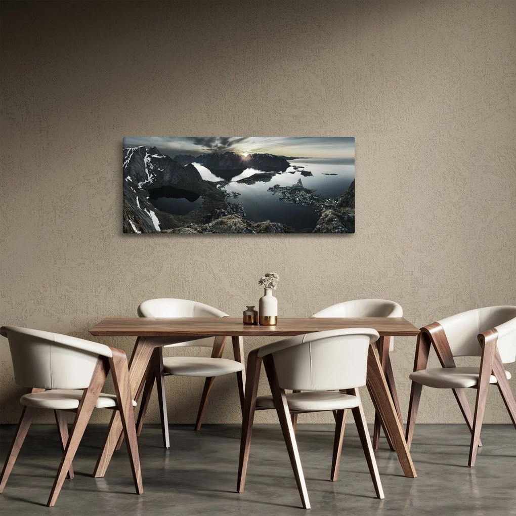 Tablou - Munții norvegieni (120x50 cm)
