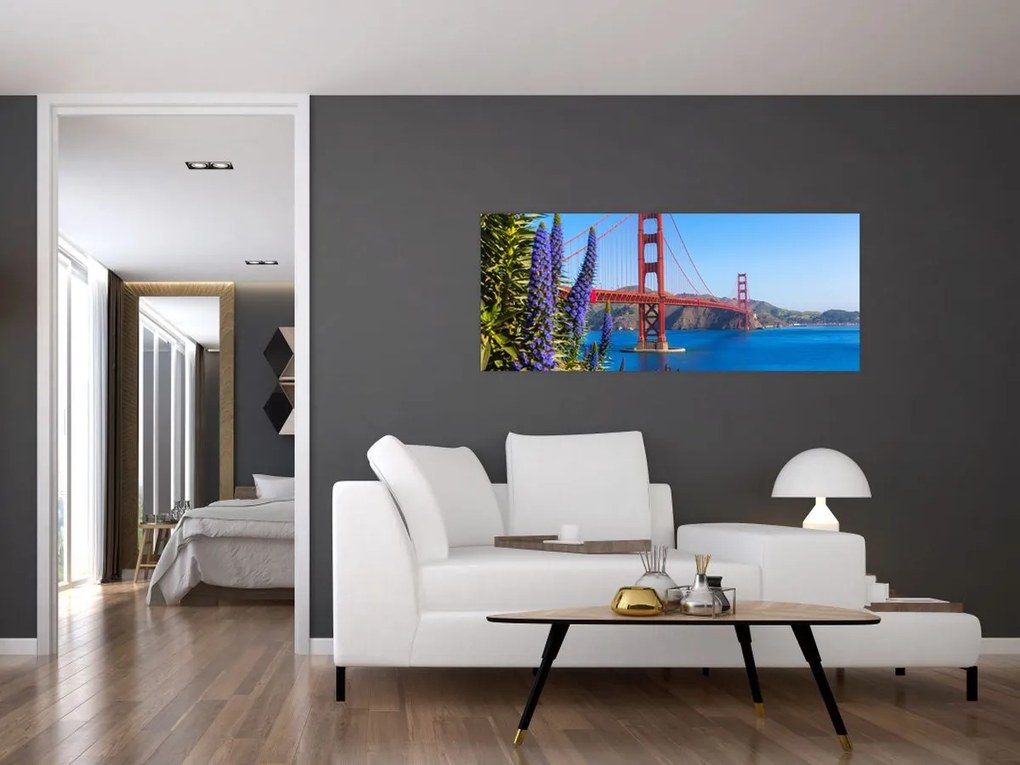 Tablou - Podul Golden Gate, San Francisco (120x50 cm)