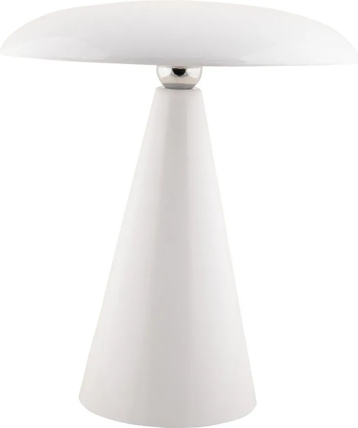 Veioză albă LED cu intensitate reglabilă (înălțime 26 cm) Phoebe – Leitmotiv