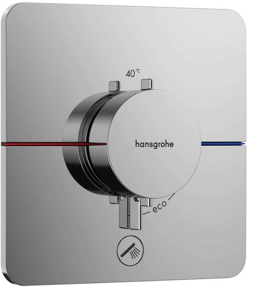 Hansgrohe ShowerSelect Comfort Q baterie de duș ascuns cu termostat crom 15589000