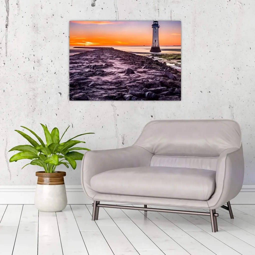 Tablou cu far (70x50 cm), în 40 de alte dimensiuni noi