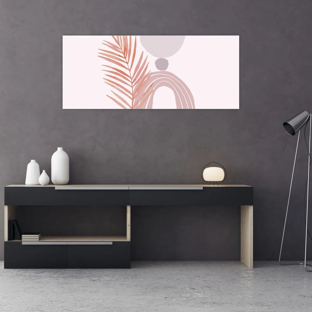 Tablou - Minimalism violet N⁰1 (120x50 cm)