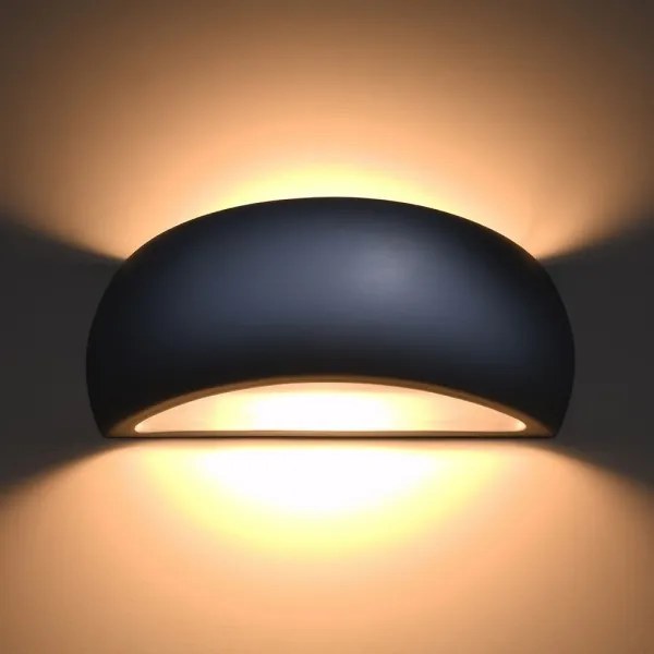 Aplică PONTIUS 1xG9/40W/230V gri