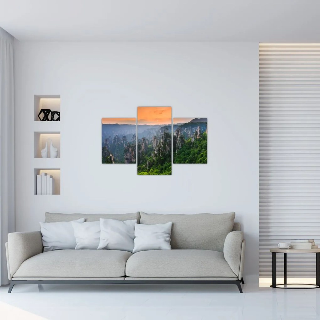Tablou - Parcul forestier național Zhangjiajie (90x60 cm)