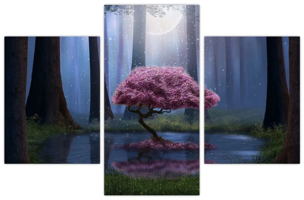 Tablou - Noapte magică (90x60 cm)