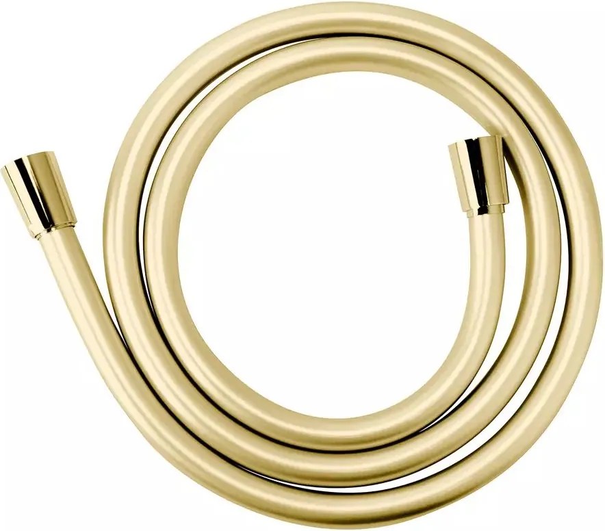 Furtun de dus FDesign Inula 150 cm auriu lucios