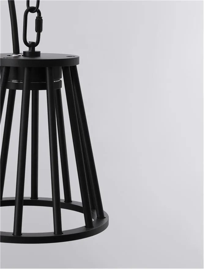 Pendul LED pentru exterior design modern IP65 Carina negru
