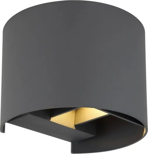 Globo 34168R - Aplică de perete LED pentru exterior VERONIKA 2xED/3W/230V IP54