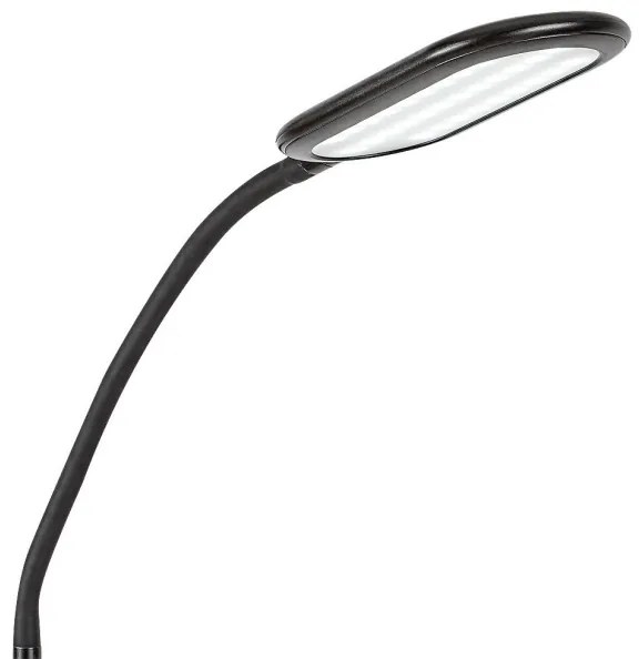 Rabalux 74009 - Lampă LED de podea Adelmo, reglabilă, LED 10W, 230V, negru