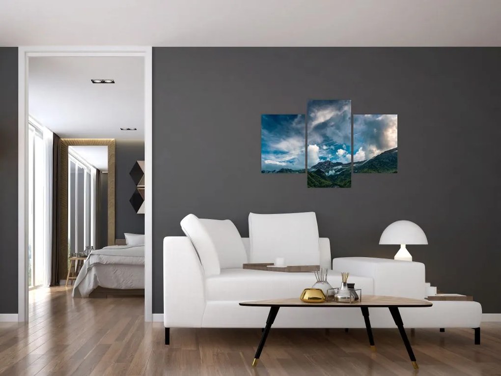 Tablou cu munții (90x60 cm)