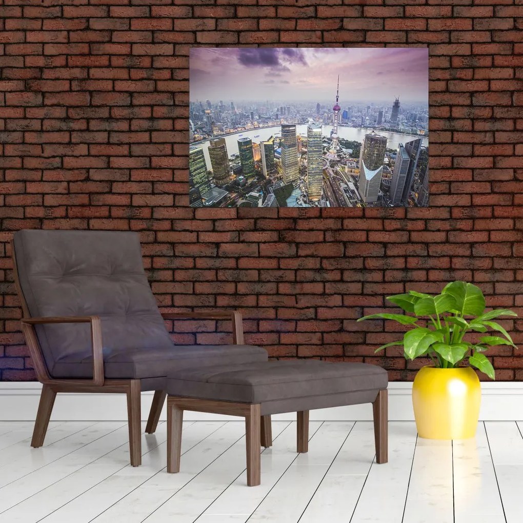 Tablou - Shanghai, China (90x60 cm)