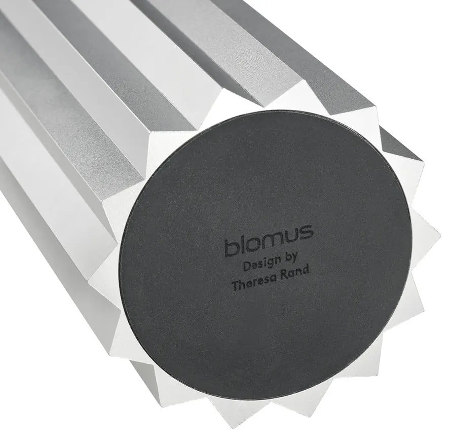 Veioză argintie-verde salvie cu intensitate reglabilă cu abajur textil (înălțime 36 cm) Taite – Blomus