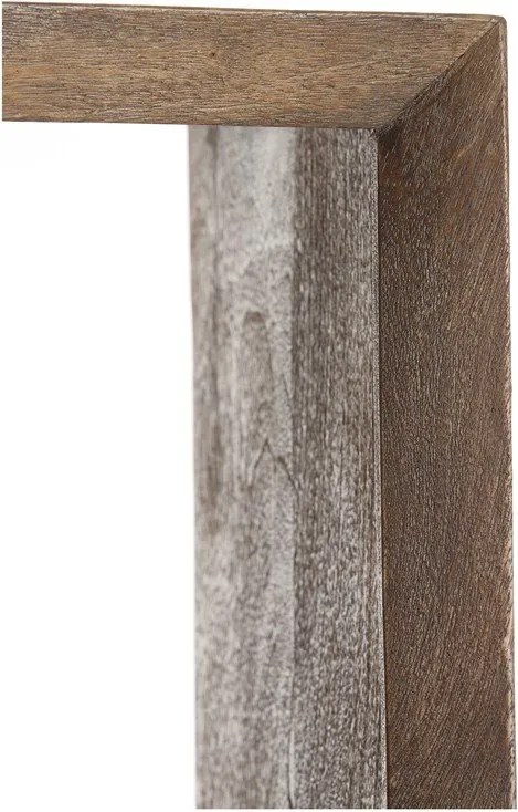 Bibliotecă în culoare naturală din lemn masiv de mango 95x190 cm Sondrio – Light &amp; Living