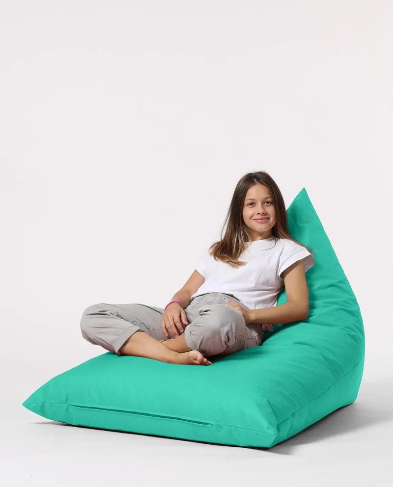 Fotoliu puf pentru grădină Pyramid Big Bed Pouf - Turquoise