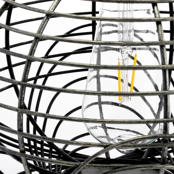 Corp de iluminat LED solar LUISA 1xE27/1,2V IP44