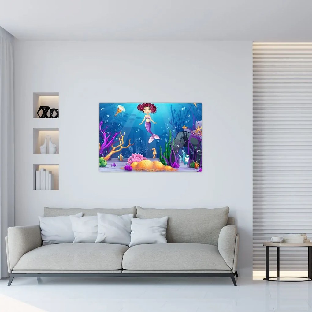 Tablou - Sirenă (90x60 cm)