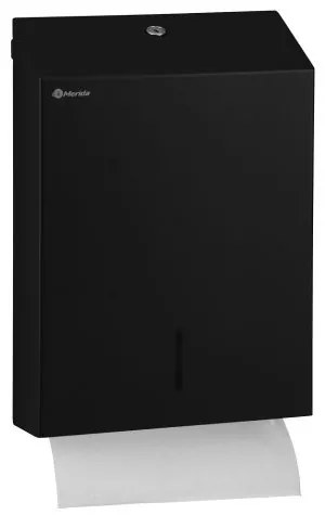 Dozator de prosoape de hârtie Stella Slim Maxi, negru