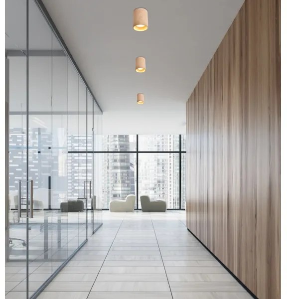 Plafonieră TUBA GU10/15W/230V