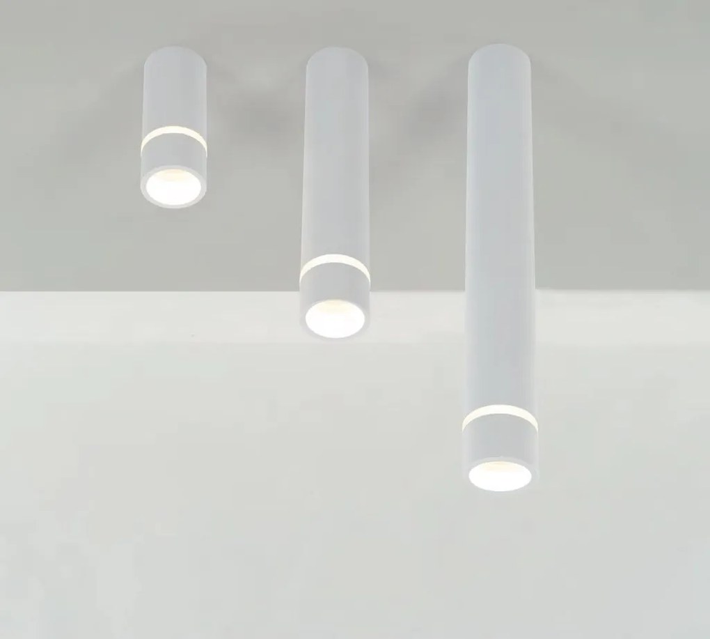 Spot aplicat tavan SPLIT alb L-30,2cm