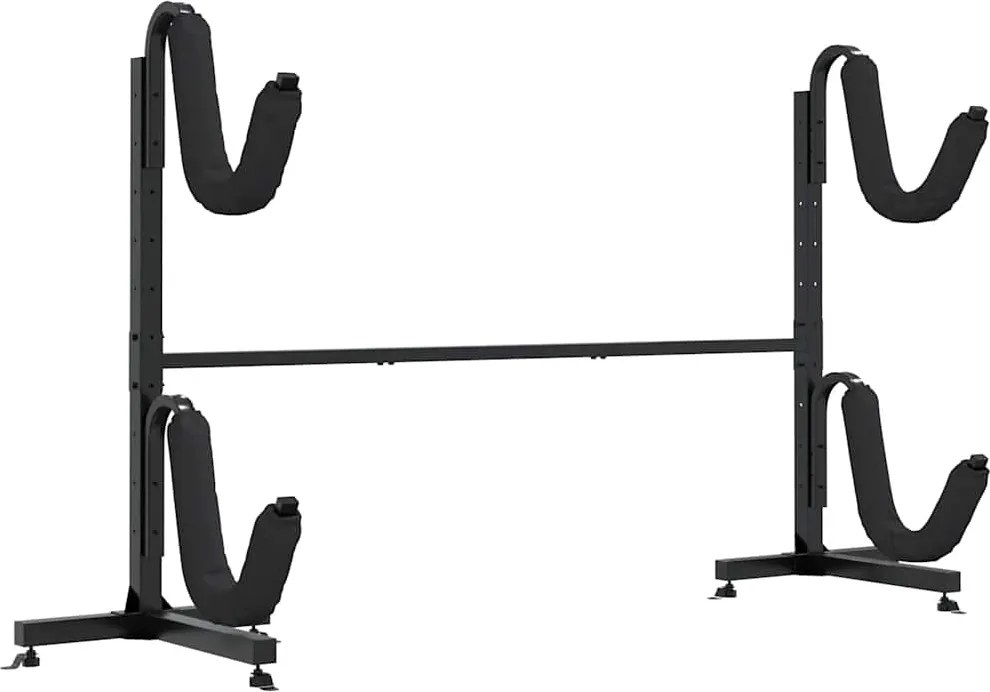 vidaXL Suport de depozitare pentru 2 caiace 250x57x127,5 cm Oțel