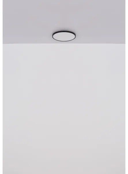 Plafonieră LED Globo 41566-15S NIELSEN LED/15W/230V d. 23 cm negru
