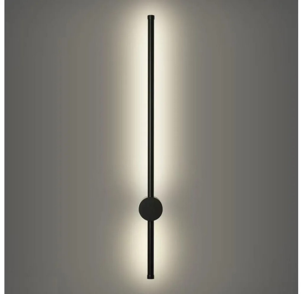 Brilagi - Aplică de perete pentru exterior AURA LED/12W/230V 4000K IP54 negru