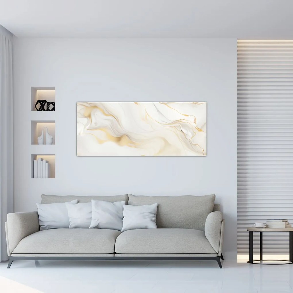 Tablou - Abstracție cu decor (120x50 cm)