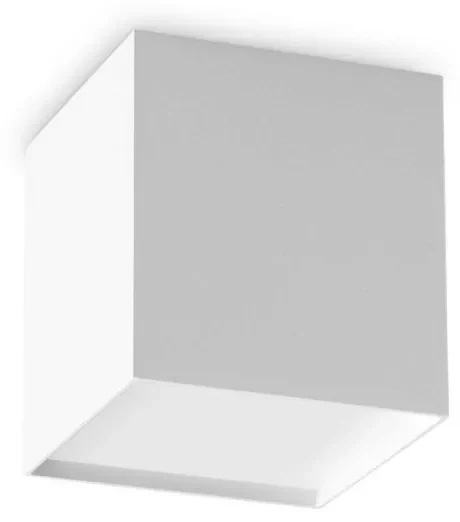 Spot LED aplicat Kubiko pl alb
