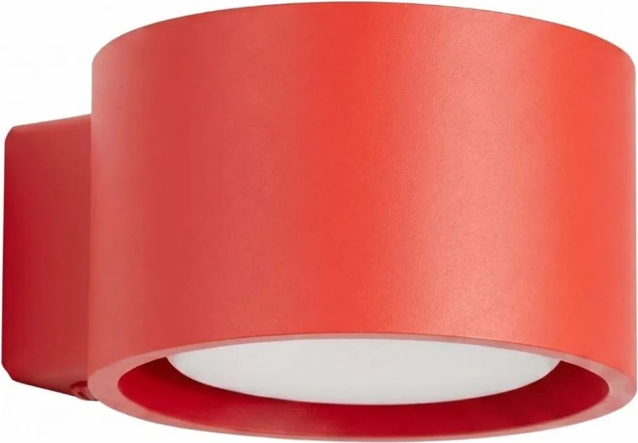 Sollux SL.2477 - Aplica de perete MODO 1xGX53/10W/230V roșie