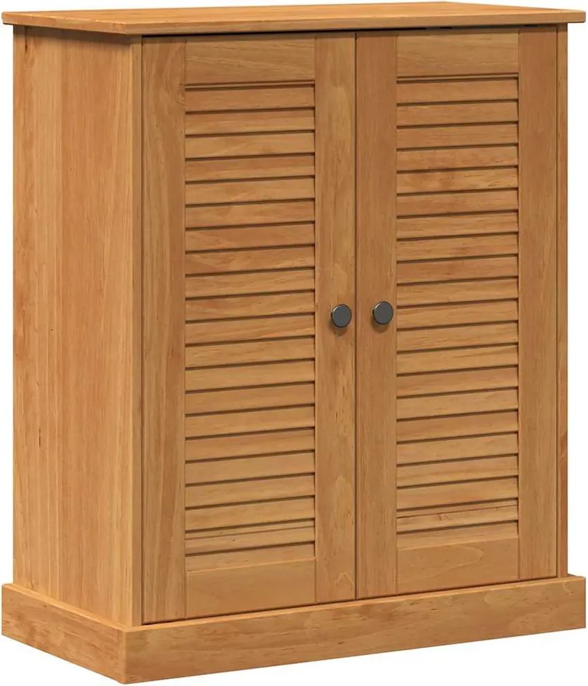 vidaXL Dulap de Baie cu raft VIGO Maro și Maro Miere 68 x 34 x 80 cm