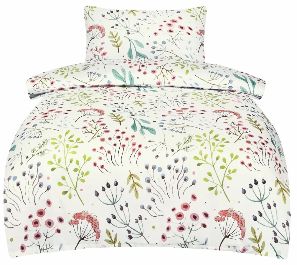 Lenjerie de pat din satin Deluxe Jasmine, 140 x 200 cm, 70 x 90 cm