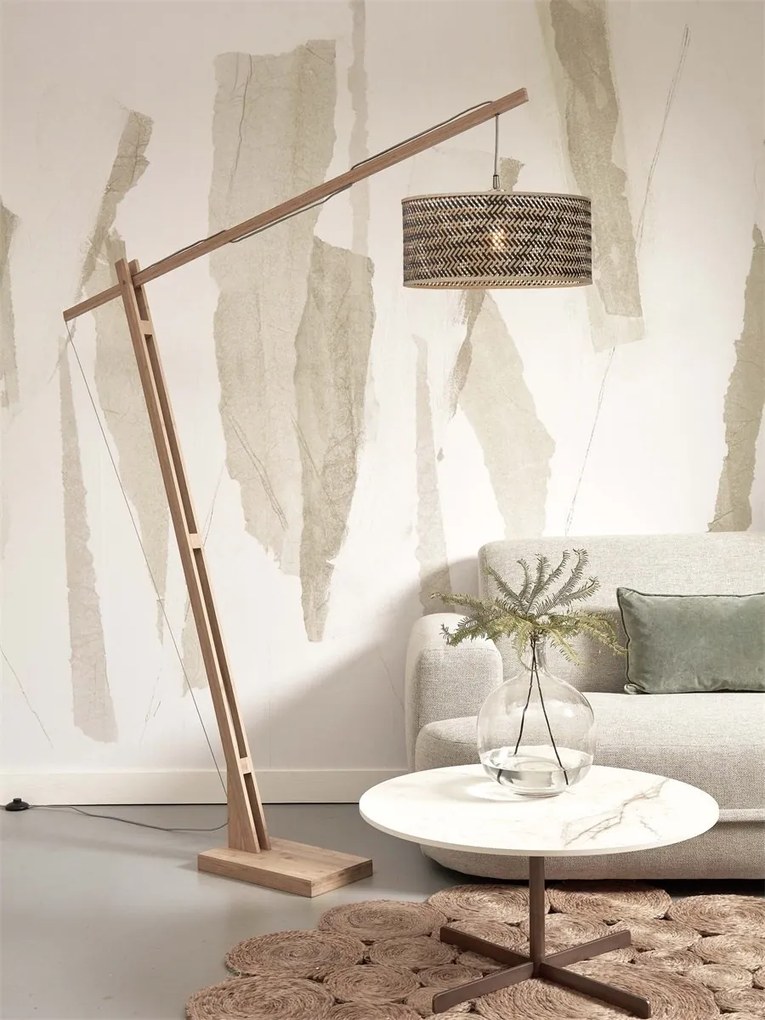 Lampadar eco din bambus Java XL nat/50x22, bl/nat